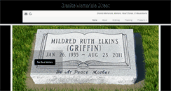 Desktop Screenshot of granitememorialsdirect.com